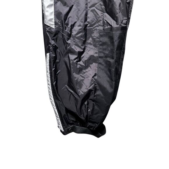 Tourmaster Elite 3.0 Rainsuit Pants Men’s L Black Nylon Reflective Waterproof - Picture 4 of 12